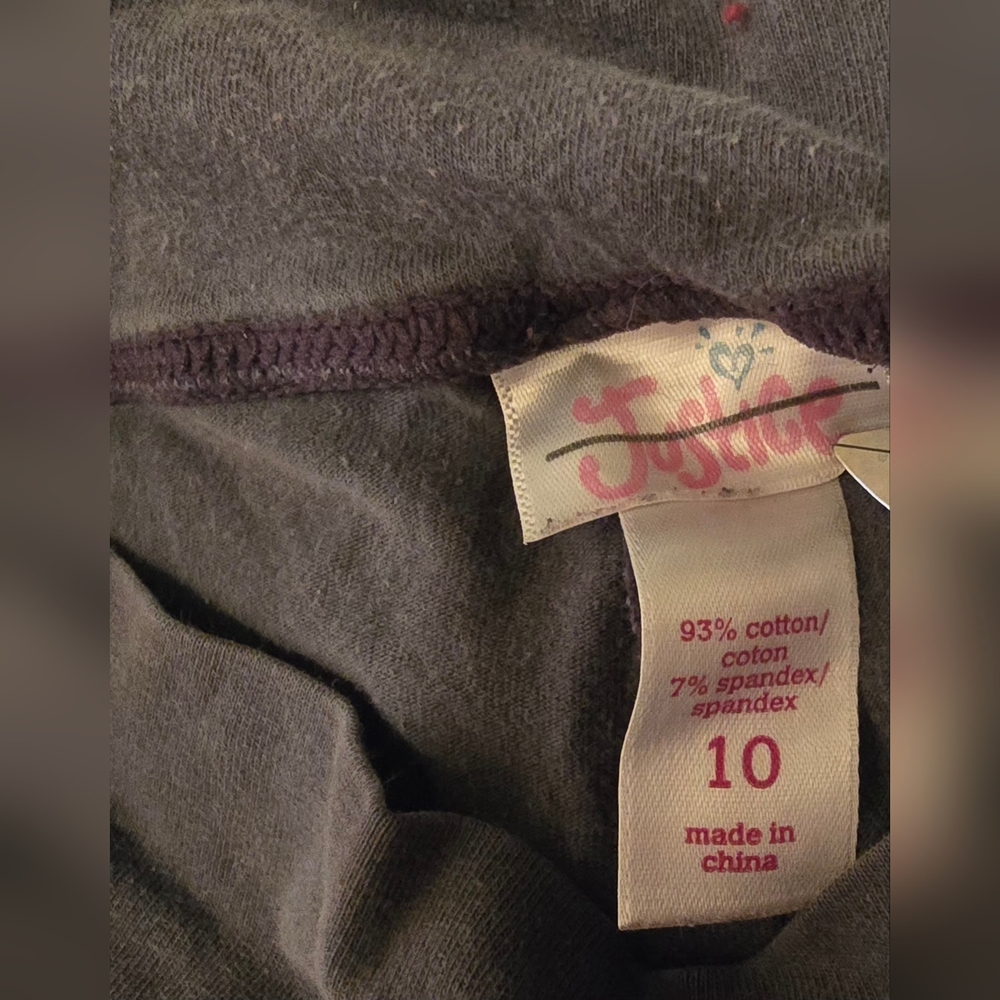 🧡 Justice. Kids Clothing Lot 7 Pieces - Pink, Green, Purple, White Girls 10 - Picture 6 of 14